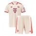 Camiseta Bayern Munich Aleksandar Pavlovic #45 Tercera Equipación para niños 2024-25 manga corta (+ pantalones cortos)